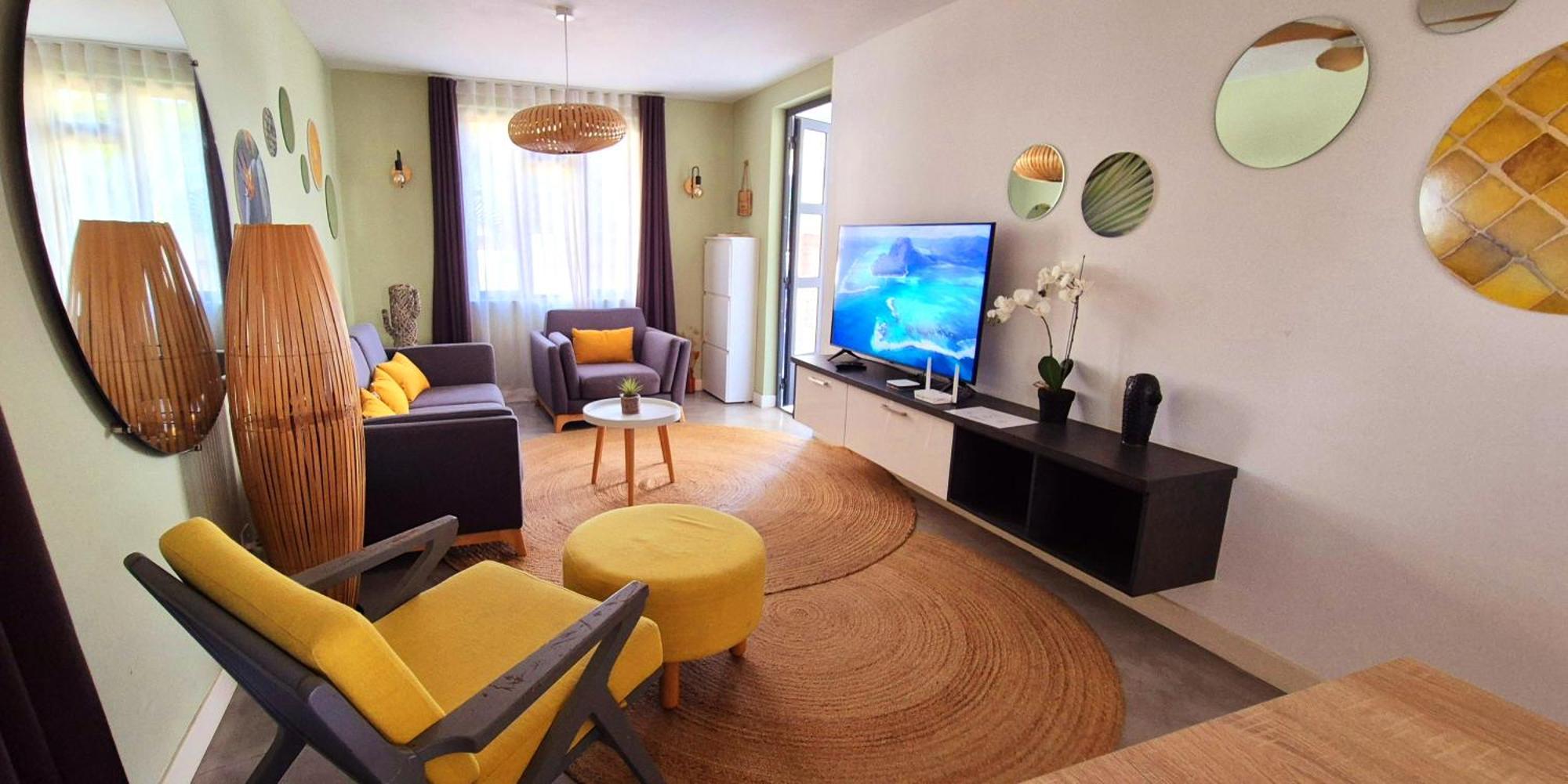 Sweet Beach Apt-Pool, Terrace, Ground Floor, Few Steps From Beach! Flic-en-Flacq Exteriör bild